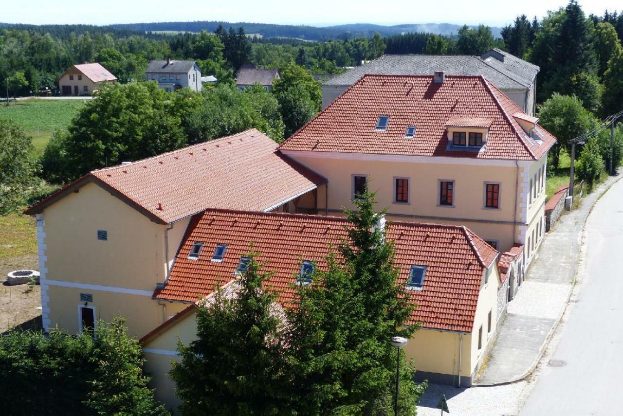 Penzion Hurky Nová Bystřice エクステリア 写真