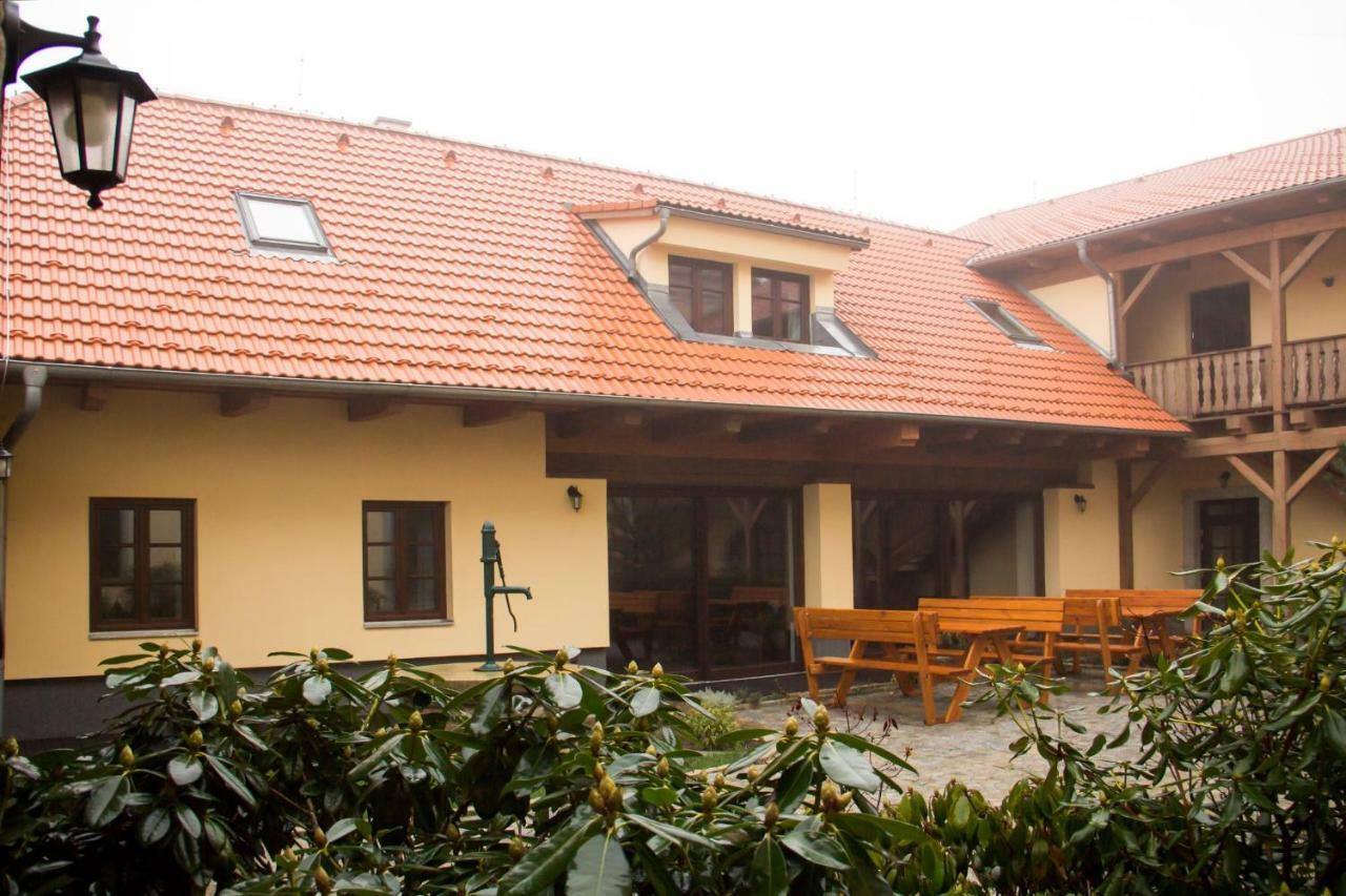 Penzion Hurky Nová Bystřice エクステリア 写真
