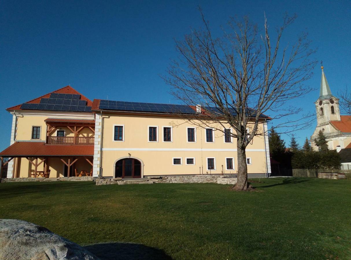 Penzion Hurky Nová Bystřice エクステリア 写真